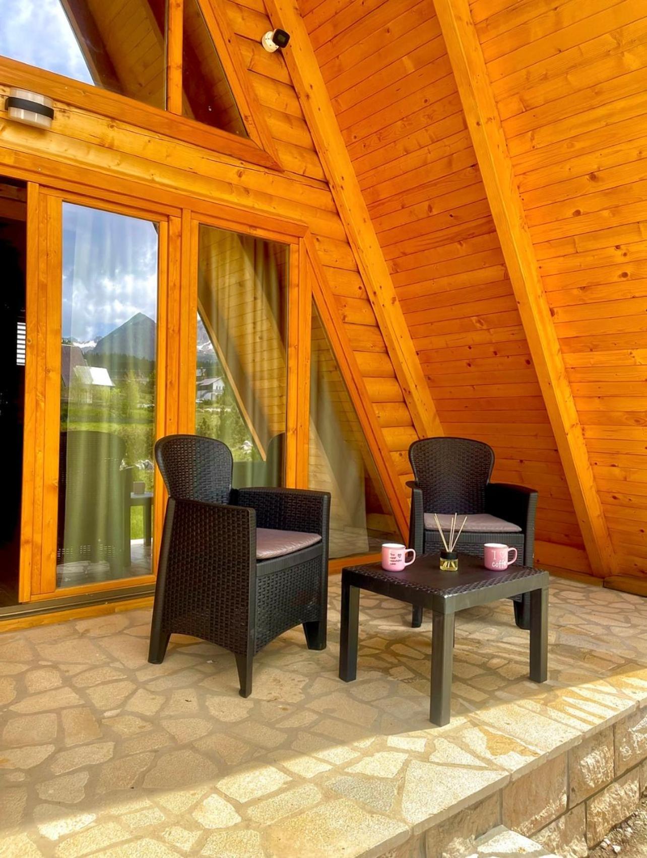 A Frame Houses Ans Zabljak Exterior photo
